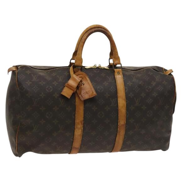 LOUIS VUITTON Monogram Keepall 50 Boston Bag M41426 - Picture 1 of 16